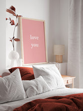 Love You - Art Print